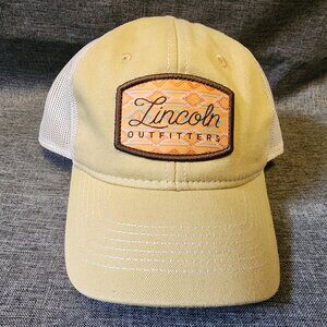 Women's Ladies Fit Lincoln Outfitters Beige Mesh Back Snapback Hat